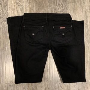 Hudson skinny black jeans